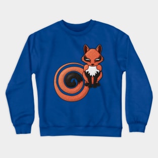 Celtic Fox Patch Style Crewneck Sweatshirt